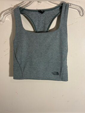 The North Face Ribbed Racerback Crop Tank Top